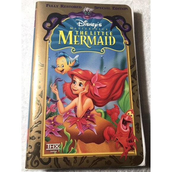 Disney’s The Little Mermaid VHS Tape Masterpiece Edition Special Edition - Picture 1 of 3